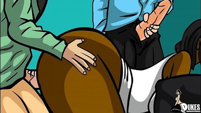 Học sinh làm tình với cô giáo da đen sau giờ học